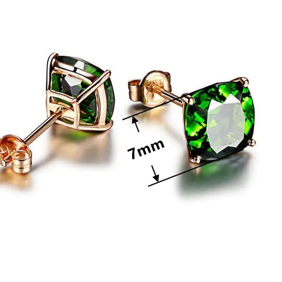 NWT STERLING SILVER Stud Earrings - Picture 2 of 2